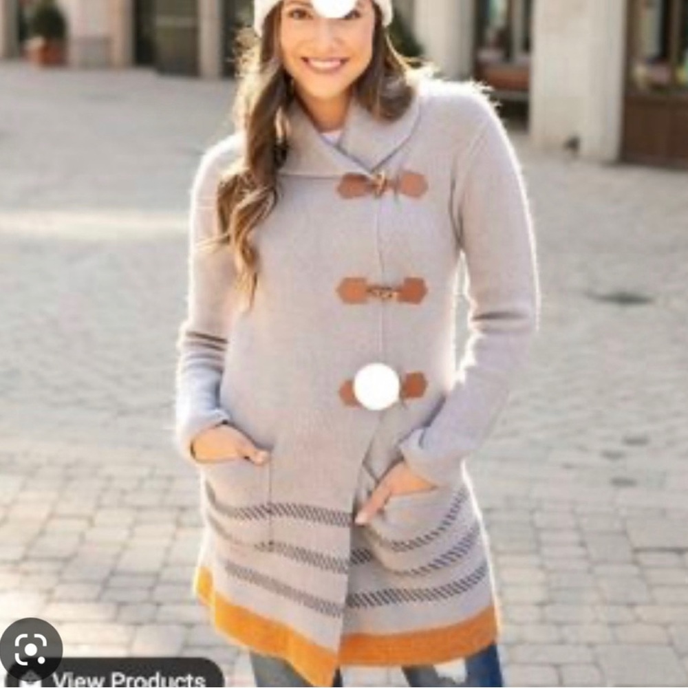 Grace & Lace Bristol Sweater Coat